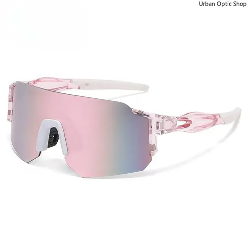 Men's Fashion Sport Sunglasses - Rubber Frame, UV400 Shield, Windproof, Secure Grip, Cycling Gear, Outdoor Sports, Mountain Biking, Adults' Eyewear Accessories, Men's Sunglasses