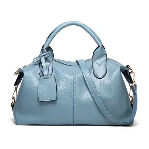 New oil wax leather large capacity retro fashionable bucket bag can be carried by hand, shoulder or crossbody, suitable for short distance travel Bucket Handbag Stylish Handbag Shoulder Commuter Bag Casual Trendy Bag