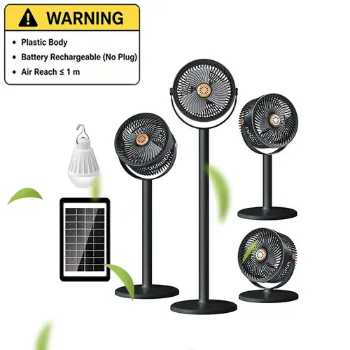 Hot selling electric floor fan with adjustable 5-speed rechargeable battery desk fan and powerful air circulation fan for household use, Battery Operated Fans, an ideal choice for summer essentials, USB Charging Fan, Portable Cordless Fan