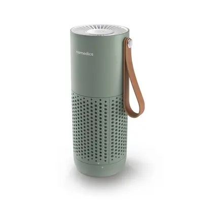 HoMedics Portable HEPA Air Purifier with Aromatherapy Green