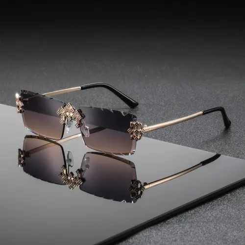 Men's Square Glasses Frame, High-End Nose Bridge Design, Classic Shades, Stylish Eyewear for Business Driving Outdoor Golf, Fashionable Street Style, Casual Stylish Glasses, Stylish Sunglasses