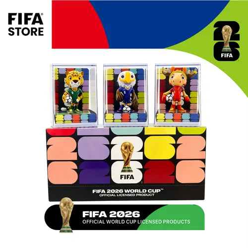 [Official FIFA 2026] Soccer Fan Gift Official FIFA 2026 Collectible Summerwins Transparent Display Showcase, Soccer Collectibles, Collecting, Figure Box