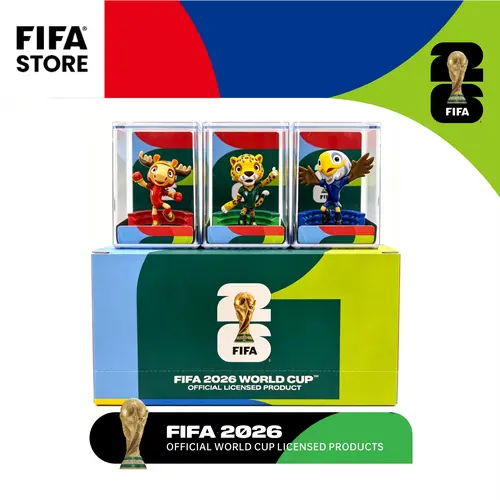 FIFA 2026 Official Licensed Classic Action Figures Collectible Box Set - Unisex Commemorative Fan Memorabilia, Transparent Packaging, Ideal Gifts for Collecting & Display