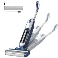 Cordless Wet Dry Vacuum Floor Cleaner, Power Modes for Hardwood & Carpet, Smart Self-Cleaning & Dual Tank System