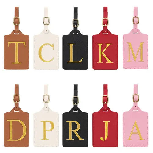 26 Letters Cruise Luggage Tag Holder, Unisex Durable Travel Bag Charm & Backpack Accessory, Easy Identification Luggage Label Clip, Essential For Cruise Trips & Daily Travel