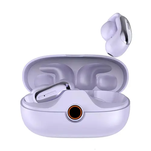 Portable Wireless Noise Canceling Earbuds - Bluetooth Headset with Surround Sound, High-Fidelity Audio, Wireless Charging Case, Clip Design, All-Day Wearability, Stability, Compatible with Android & iOS, Ideal for Men’s Gifts, Wireless Earbuds