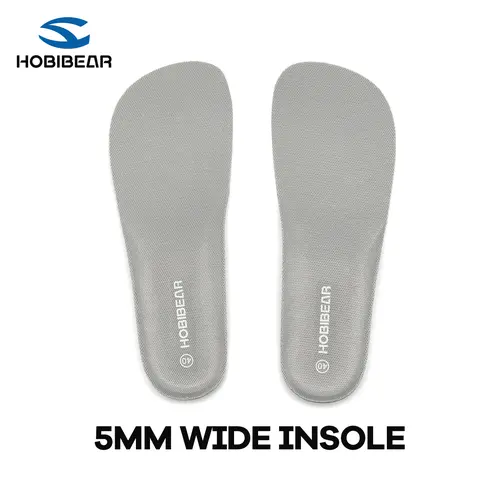 HOBIBEAR Women/Men Athletic Running Shoe Insoles - High-Elasticity Breathable Soft Cushioned Support Insoles & Heel Liners, Odor-Proof, All-Seasons, Fatigue Reduction for Standing All Day & Sports, Insoles For Standing All Day
