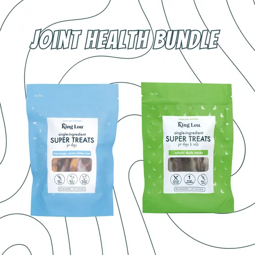 Joint Health Treats Bundle, USA 100% Sourced and Produced, Healthy Single-Ingredient Human-Grade Natural Treats for Dogs and Cats- Exclusive Bundle Pack