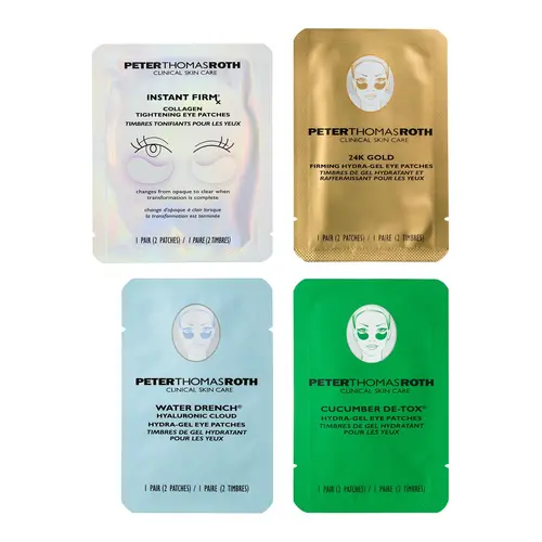 Peter Thomas Roth Hydra-Gels 4x Pack Eye Patch Bundle