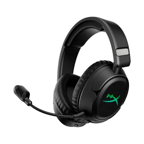 HyperX CloudX Flight 2 - Wireless Esports Gaming Headphones with Mic, PC Gaming Accessory, Computer Headset with Memory Foam, 50mm Drivers & RGB Lights for Consoles