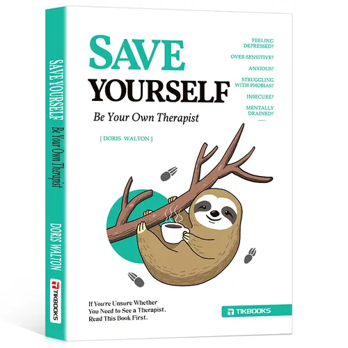 TIKBOOKS Be Your Own Therapist Self Care Journal - Guided Daily Steps, Stop Overthinking, Master Healing Tools, Practical Guide to Emotional Healing (Psychology & Relationships Category), Decode Emotions