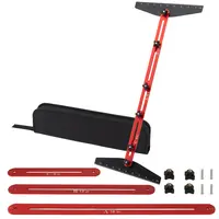 GJAHSH Aluminum Alloy Stair Tread Template Tool - Professional Adjustable Stair GJAHSH Measuring Tool & Gauge Jig - Precise Woodworking Tool for Stairs, Risers, and Shelves - Home Improvement Layout Tool fathersdaygift