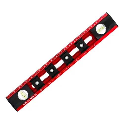 Ultimate 2-in-1 Level and Alignment Tool with Adjustable Pitch Markers for Fast Marking and Punching Versatile Layout Tool for Wall Art Installation & Electrical Wiring Work