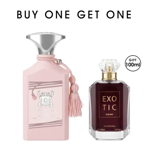 [BOGO] STELLAR ECHOES | Floral Rose Fruity |  EDP Luxury Perfume 100ml | Lychee,Rose,Rhubarb,Musk | Date Night,Office,Daily Wear