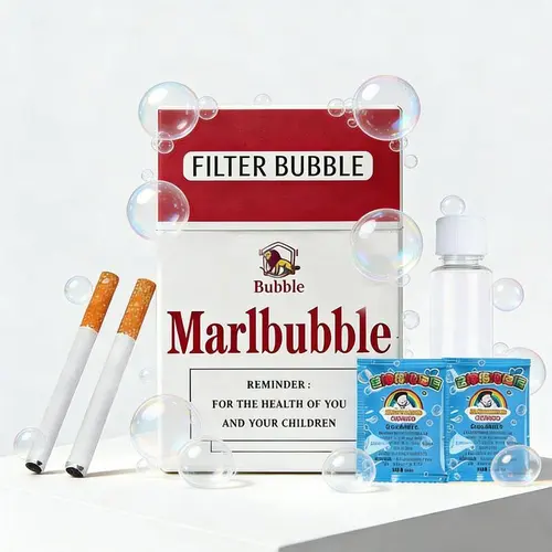 SummerVibes Mini Bubble Blower Sticks - Unisex Humorous Stress Relief Accessory, Relaxation Toy for Birthday Party Gifts