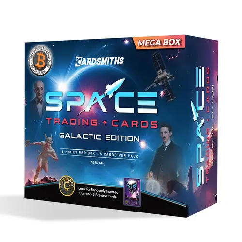 [Open LIVE] SPACE: Galactic Edition Trading Cards 8-Pack Mega Box