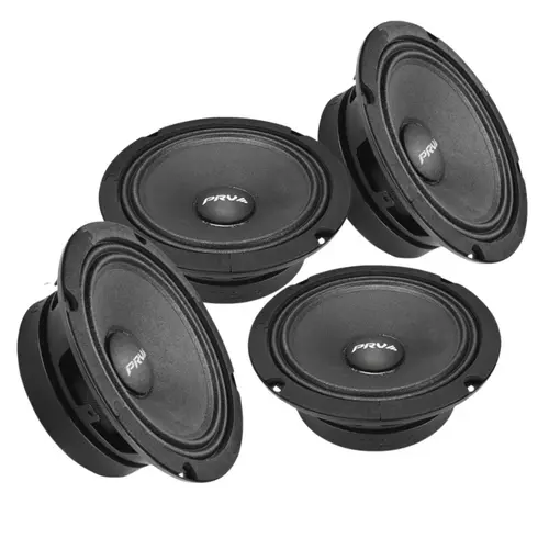 4x PRV Audio 6MR200A Midrange ALTO Car Audio 6.5" Speakers 8 Ohm 6MR PRO 800W