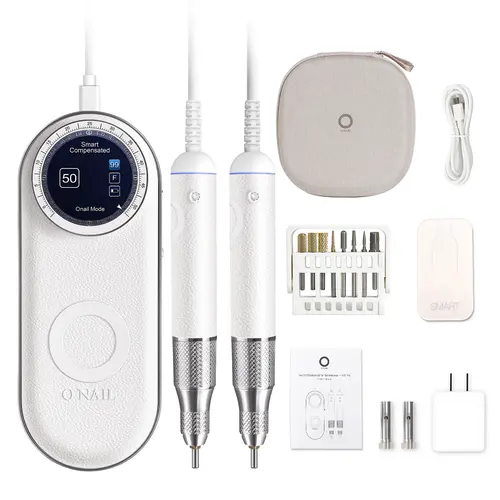 Onail Pro Max Nail Drill, Nail Products for DIY Manicures, 11.1V 2150mAh Rechargeable with Batteries