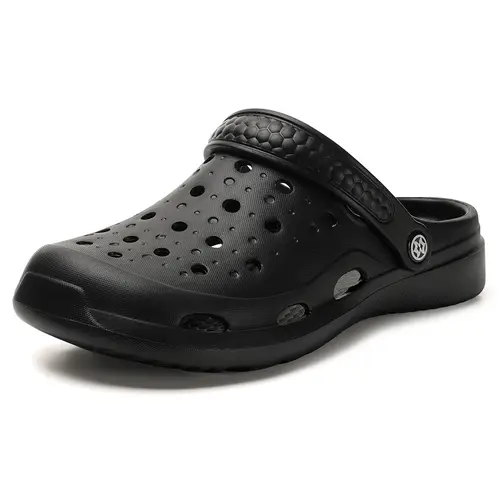 Womens Mens Couple version Garden Clogs with Arch Support Unisex Gardening Shoes Slip on Beach Sandals Slippers