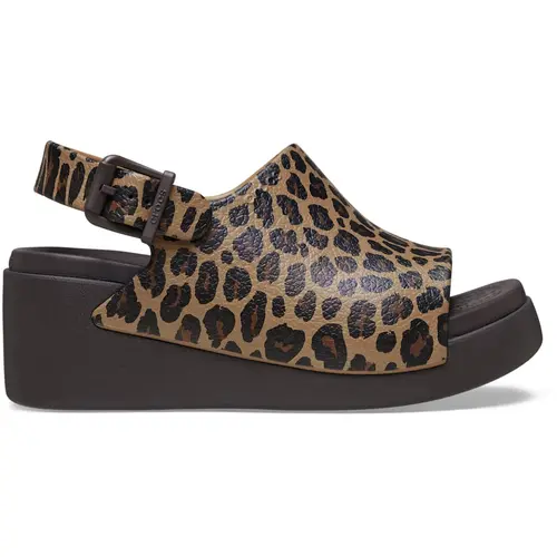 Crocs Women's Dylan Platform Buckle Wedge Sandals