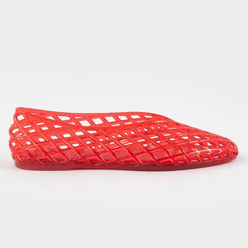 FULL TILT Ashley Womens Jelly Ballet Flats