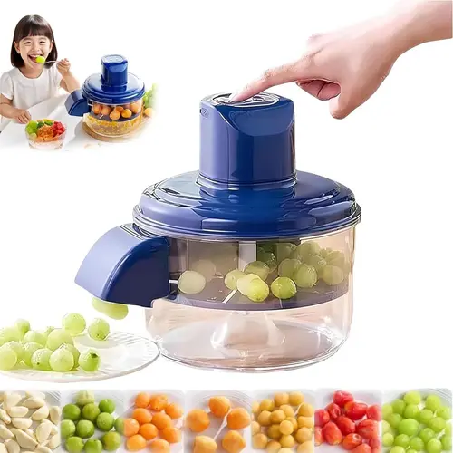 Automatic Electric Peeler - Rechargeable 1300mAh Type-C Easy-Use Design Fruit Tool for Home Kitchen, Suitable for Seniors (Garlic, Grapes, Fruits, Vegetables)