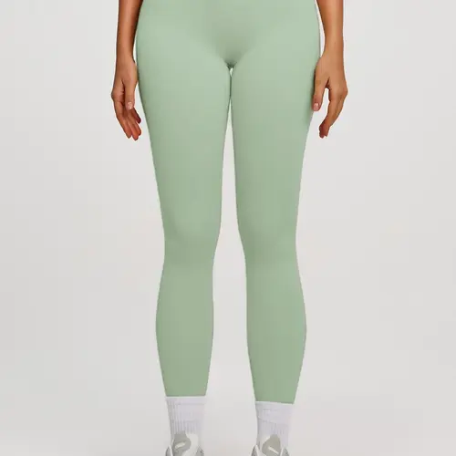 Women's Seamless Yoga Pants Stretchy High Waist Sports Fitness Running Tight Fit, Breathable High Waisted Leggings, Perfect for Yoga and Exercise, Comfortable and Stylish Activewear Yoga Wear Workout Gear, High Waisted Sportswear