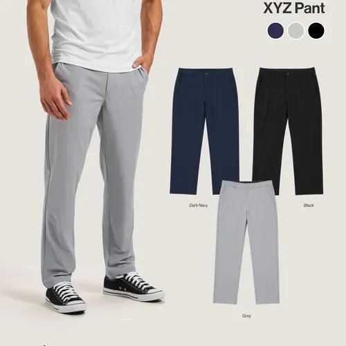 Haus | Lightweight Stretch Performance Pants for Everyday Wear | Athletic Tapered Fit