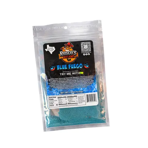 Rosco's BLUE FUEGO Beef Jerky