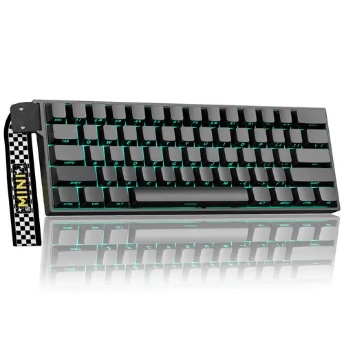 [New]AULA MINI60 HE PRO Wireless Hall Effect Mechanical Gaming Magnetic keyboard for FPS & Esports, 60% Tri-Mode Wireless Bluetooth/2.4G/USB-C, Rapid Trigger, 8000Hz, Hot Swappable,RGB Backlight pc accessories, Gaming Keyboard, Keyboards, Wireless Keyboar