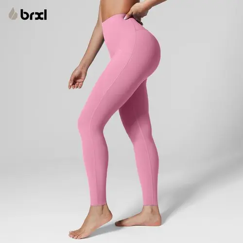 BRXL【Discount for live-FBT】Women's High-Waisted No Front Seam 25" Yoga Pants Buttery Soft Seamless Leggings with Pockets & UPF 50+ Fall Outfits Flared Leggings-brxl-2,summerwins