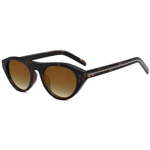 Women's Oval Cat Eye Sunglasses, Trendy Retro Frame, UV400 Blocks UVA/UVB Rays (99.99% UV400), Lightweight Easy Wear, Multi-Color Match Your Mood, Glasses for Women for Traveling Driving