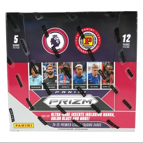 1 (ONE) Pack Of 2024/25 Panini Prizm Premier League EPL Soccer International Hobby