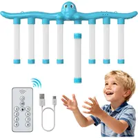 Adjustable Durable Remote-Controlled Drop Sticks Toy - 3 Speed Modes Floor Game for Kids’ Hand-Eye Coordination Training