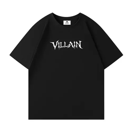 Heybike Villain Short-Sleeve Casual T-Shirt, Sports & Outdoor Tee Top