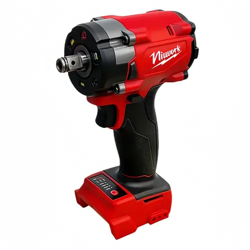 NiuWork Brushless 1/2" Impact Wrench 350Nm, Compatible with M18 Battery, Cordless Power Tool for Screw Removal & Drilling