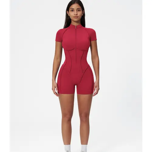 Viral Tiktok Trend Basic Sleeveless Bodysuit, Bbuttery Soft Tummy Control Butt Lifting One Piece Jumpsuit, Casual Slim-Fitting All Seasons Wear Jumpsuit Rompers