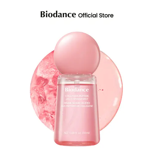 [Biodance Official] BIODANCE Jelly Serum Mist — Advanced Jelly-to-Mist Skincare Spray for Flawless Instant Glass Skin Glow, 24-Hour Moisture Lock, Pore Minimizing, Deep Hydration, and Accelerated Skin Barrier Recovery