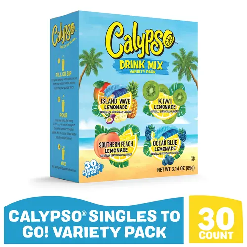 Calypso Zero Sugar 30ct Singles To Go Lemonade Variety Pack