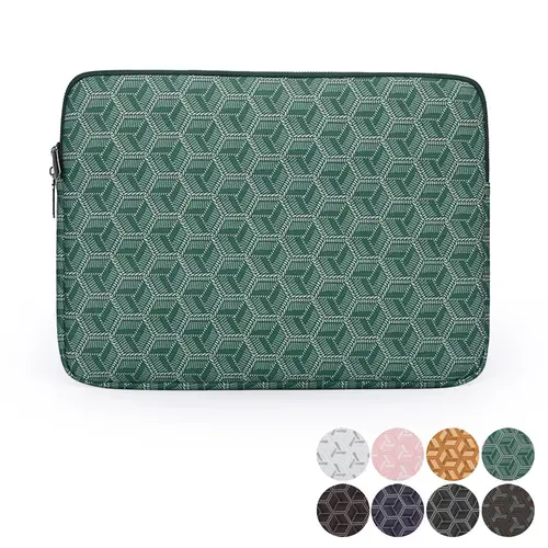 14 Inch Laptop Sleeve Case for MacBook Air/Pro, iPad & Notebook, Dual Zipper Soft-Lined Protective Carrying Bag for Work School Travel