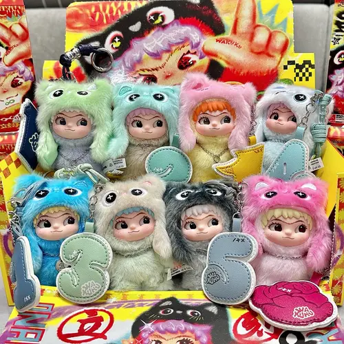 WK On a Roll Series Figure Blind Box - Mystery Designer Art Toy, Cute Collectible - Blind Pack for Gamers, Desk Decor & Surprise Gifting