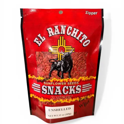 Unshelled Sunflower Blazing Hot Seeds 12oz