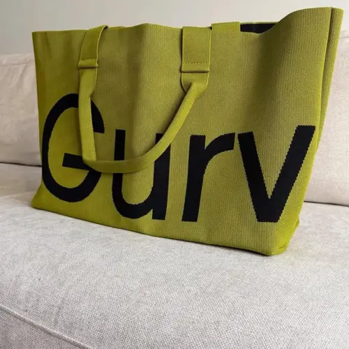 Stylish Knit Tote Bag with Carry Handles & Shoulder Straps, Versatile Tote Bag, Large Casual Commuter Work Bag, New Fashionable Shoulder Bag for Everyday Use, Casual Trendy Bag, Casual Handbags, Commuting Tote Bag