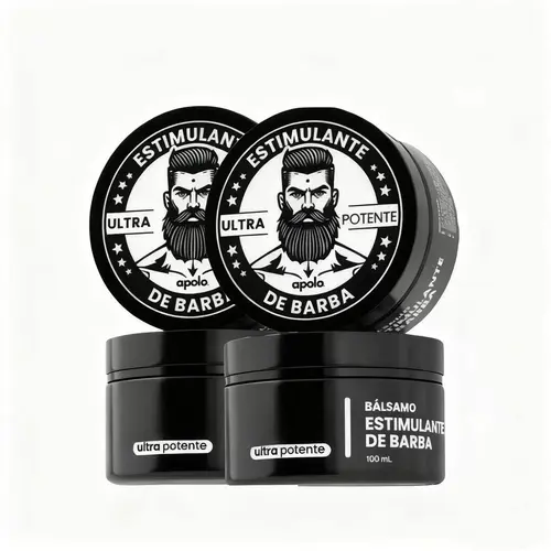 Apolo Men’s Daily Beard Growth Cream - Ultra Potent Minoxidil Formula, Non-Greasy Texture for Thick Hair & Comfort, Hair Growth, Thicker Looking Hair, Growth Treatment Hair Loss Products