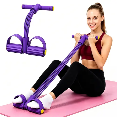 Eco-Friendly Natural Latex Elastic Training Band - Home Workout Workout Equipment, Portable Adjustable Resistance Exercise Bands for Arm Training & Waist Pilates