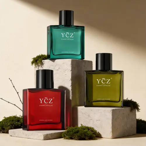 [YCZ] Men's 3-Piece EDP Cologne Spray Set (3×1.7 fl oz) - Spicy Woody, Fresh Aromatic Citrusy Perfume, Rich Oriental Scents - Classic Masculine, Long-Lasting Vegan Fragrance for Adults, Travel Size - Cruelty-Free Premium Mens Gifts, Beauty Products