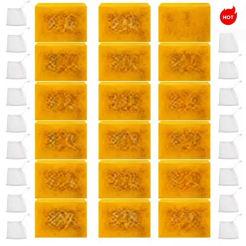 Kojic Turmeric Face Soap, Kojic Soap, Face Cleansing Soap, Turmeric Face and Body Soap, Kojic Face and Body Soap Skin Renewal Bath Exfoliating Body Soap