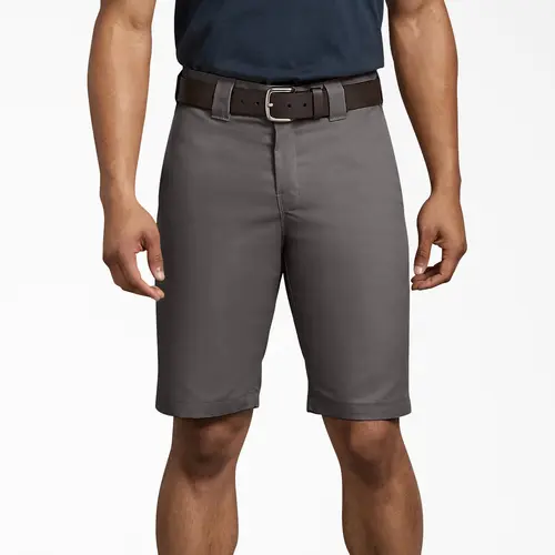Dickies FLEX Regular Fit Work Shorts, 11", Regular Fit Stretch Comfort, Workwear Style Casual Fitted Shorts Breathable