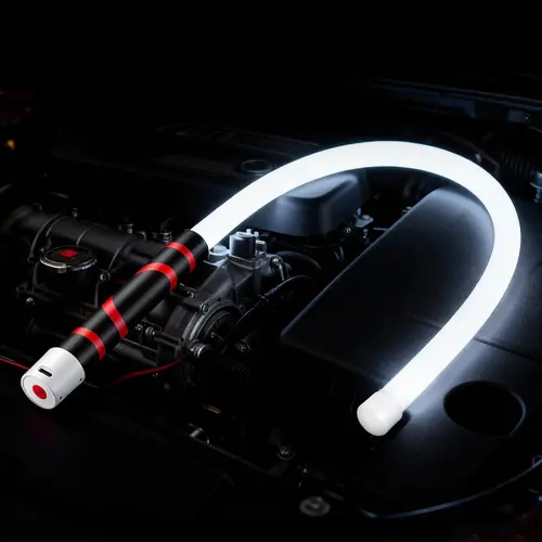 Bendable LED Flashlight Stick – 27" Flexible LED Work Light, High Lumen Magnetic Inspection Light, Rechargeable 7-Hour Runtime, Hands-Free Repair Light for Car Engine, Mechanic, Off-Road,Summervibes