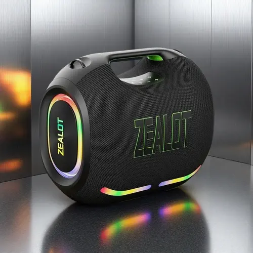 330W Maximum power ZEALOTs ZE21 Loud Bluetooth Speaker – Huge Bass, 48000mAh Battery, TWS Pairing, Party Anywhere Audio Compact Portable Rechargeable Connection Stereo